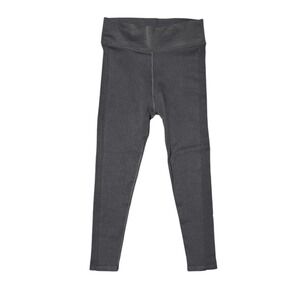 Aerie OFFLINE High Waisted Ribbed Leggings Charcoal Women's Size‎ XL